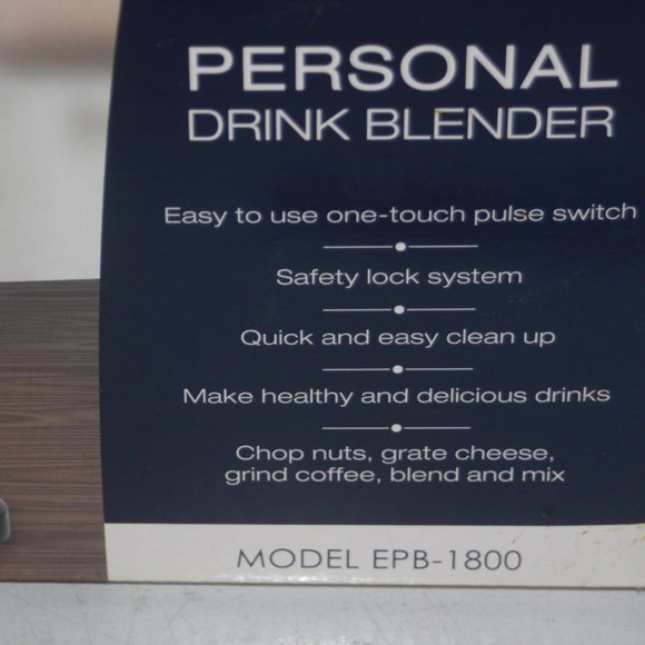 NEW IN BOX Elite Cuisine EPB-1800 17-Piece Personal Blender - Picture 2 of 3